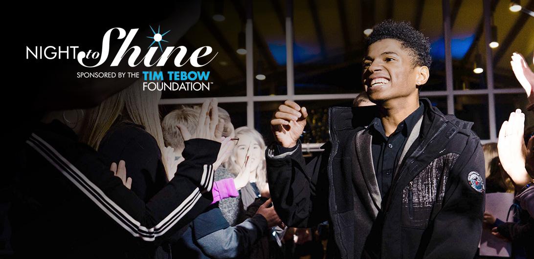 Night to Shine Event, sponsored by the Tim Tebow Foundation